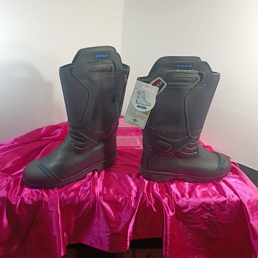 Cosmas Vulcan Size 16 Men’s Firefighting Boots Made In Romania Made In 2013.